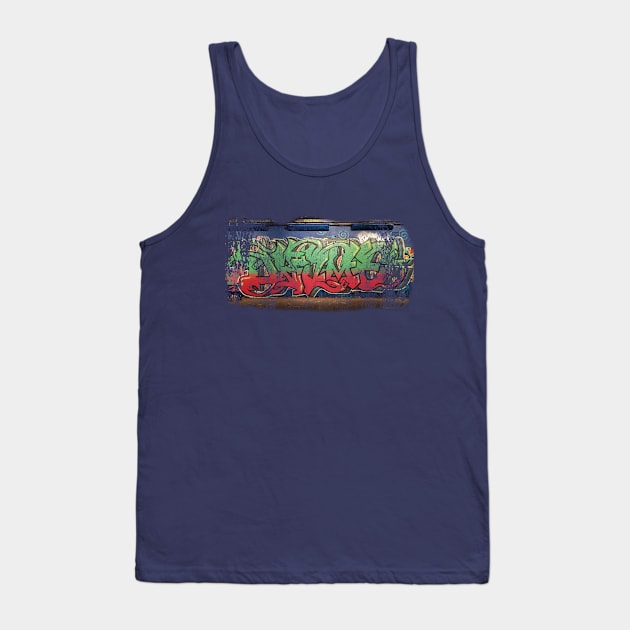 Drome Graffiti print Tank Top by terrordro.me